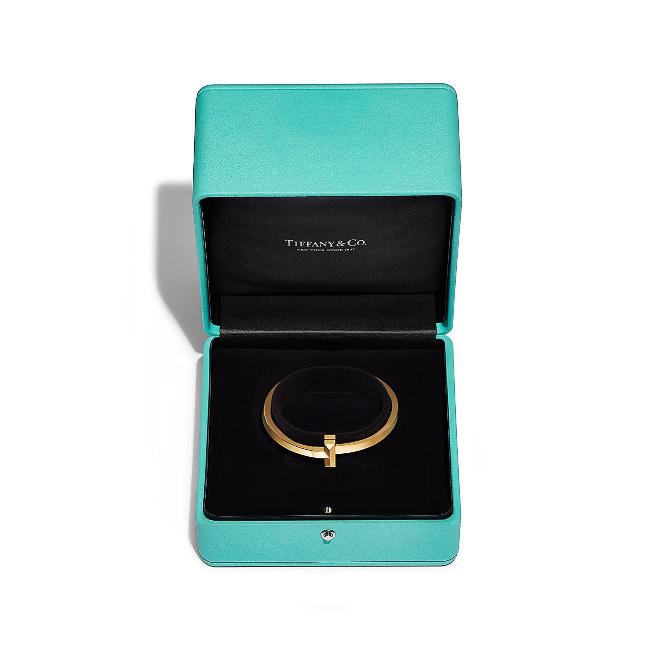 Tiffany T T1 Wide Hinged Bangle in Yellow Gold - Alternate shot 1 - Alternate shot 2 - Alternate shot 3 - Alternate shot 4 - Alternate shot 5