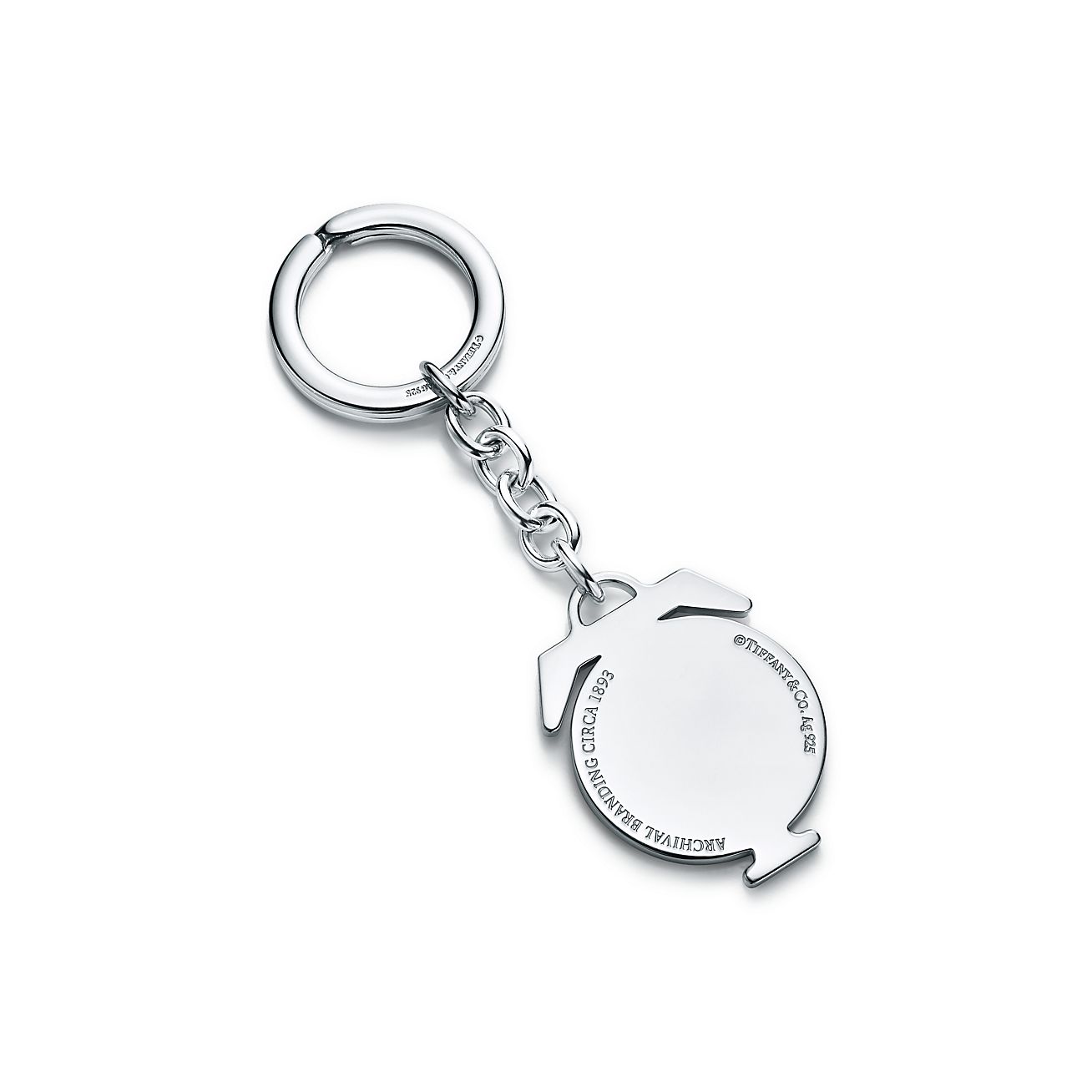 Tiffany Travel globe key ring in 