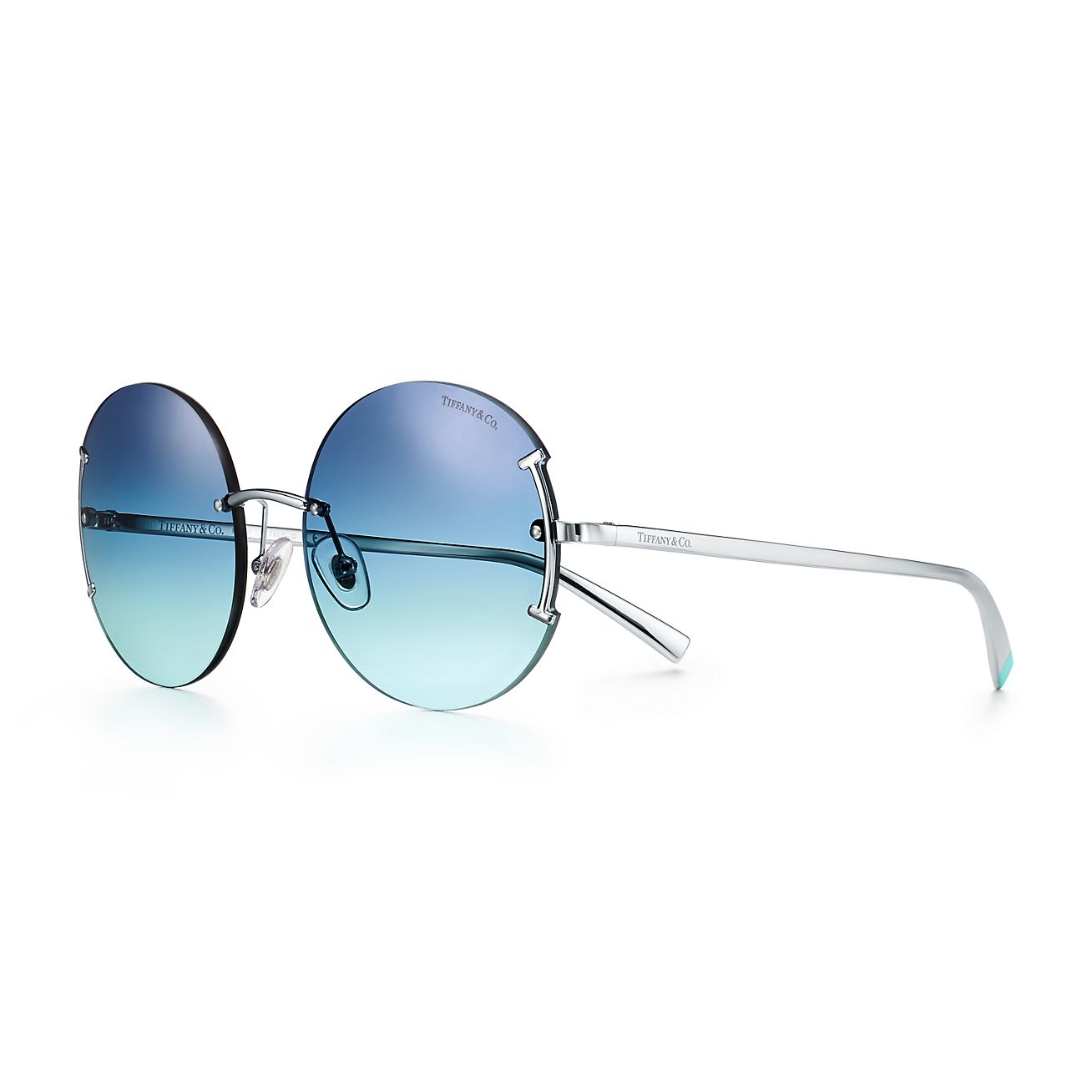 tiffany rimless sunglasses