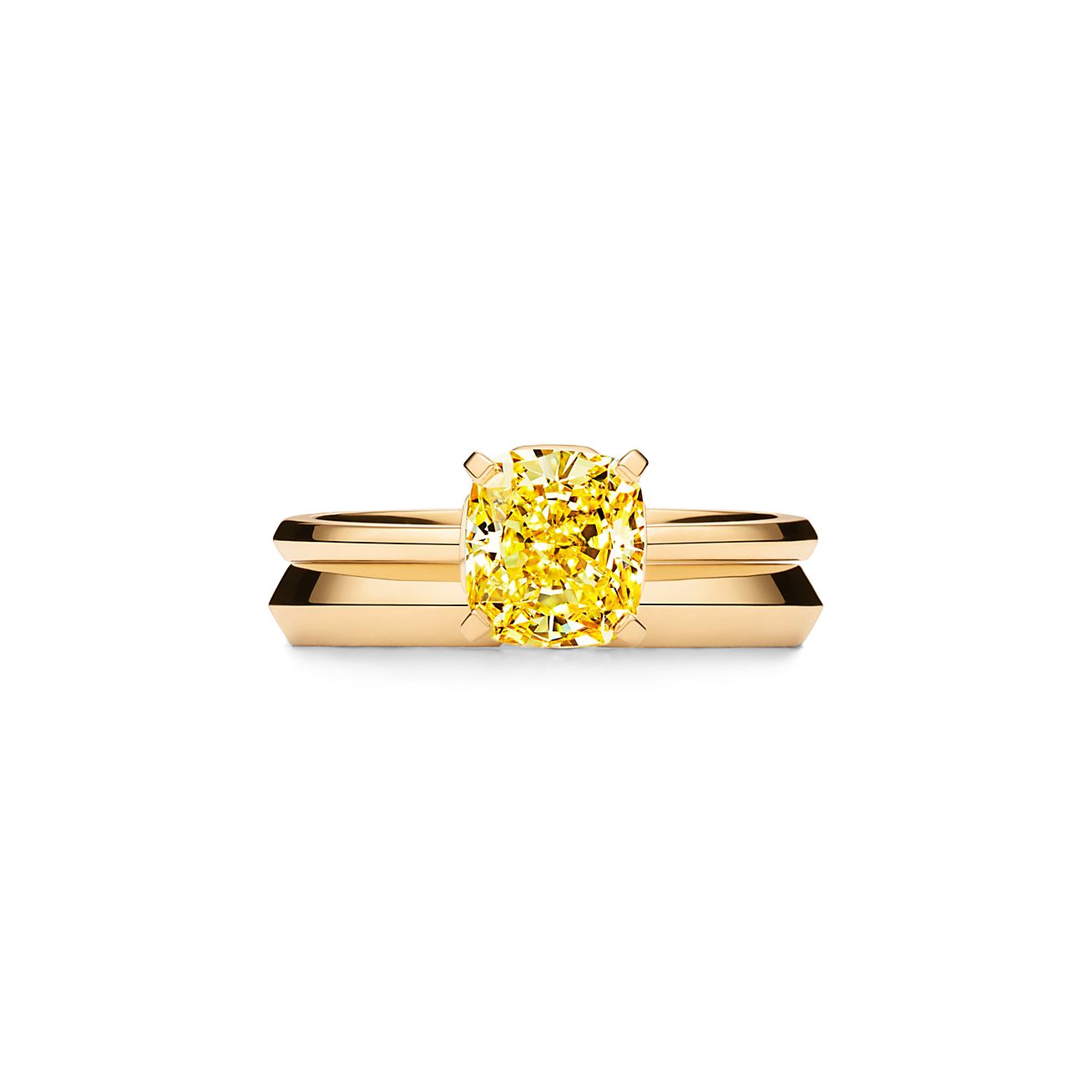 Tiffany & co discount yellow diamond ring