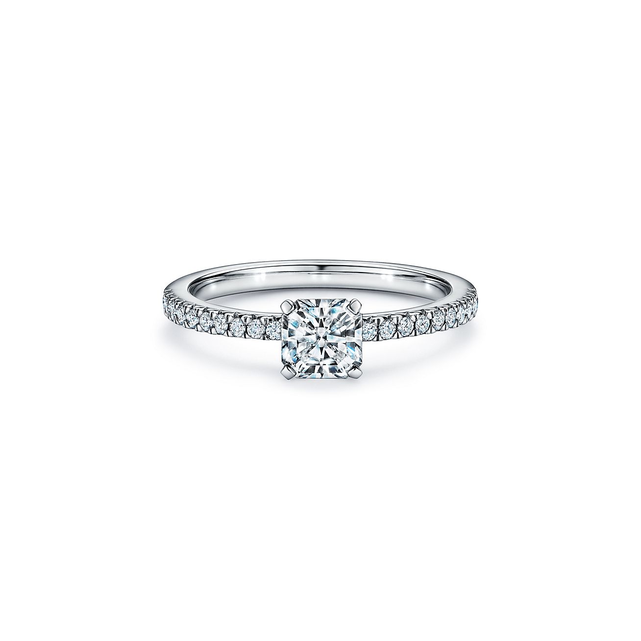 tiffany true diamond engagement ring