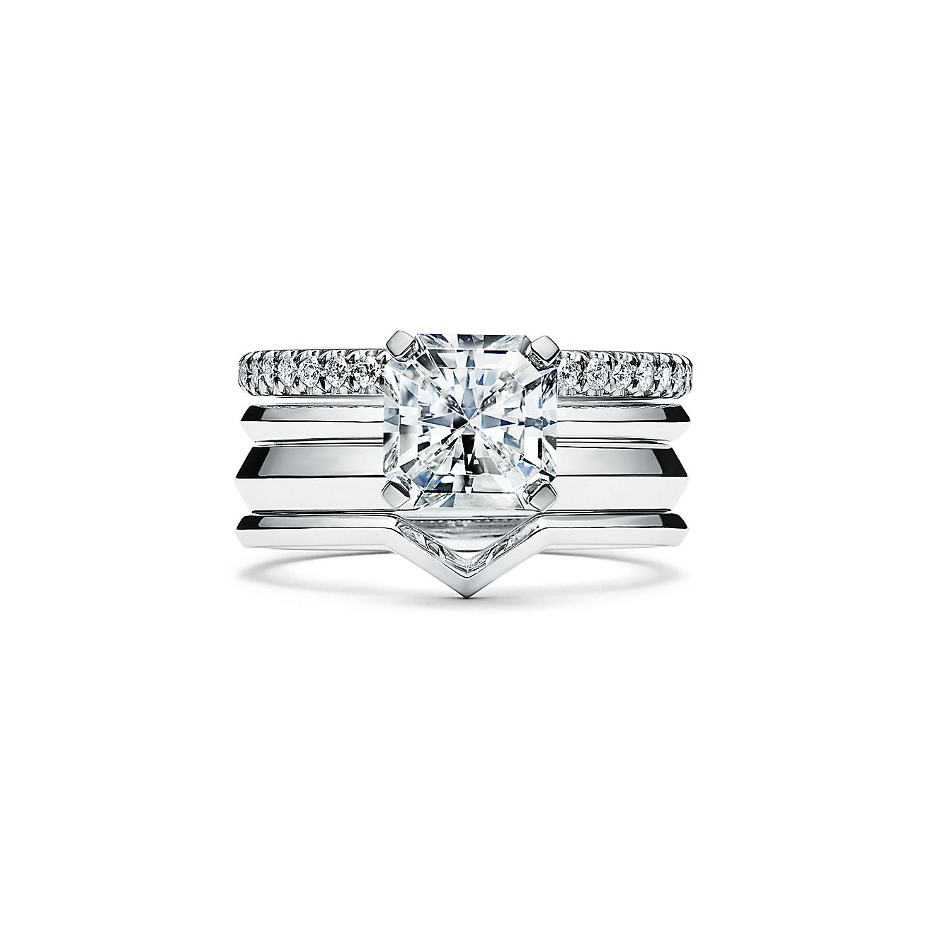 bijgeloof Mijnenveld Bedankt Tiffany True® Engagement Ring with a Tiffany True® Diamond in Platinum
