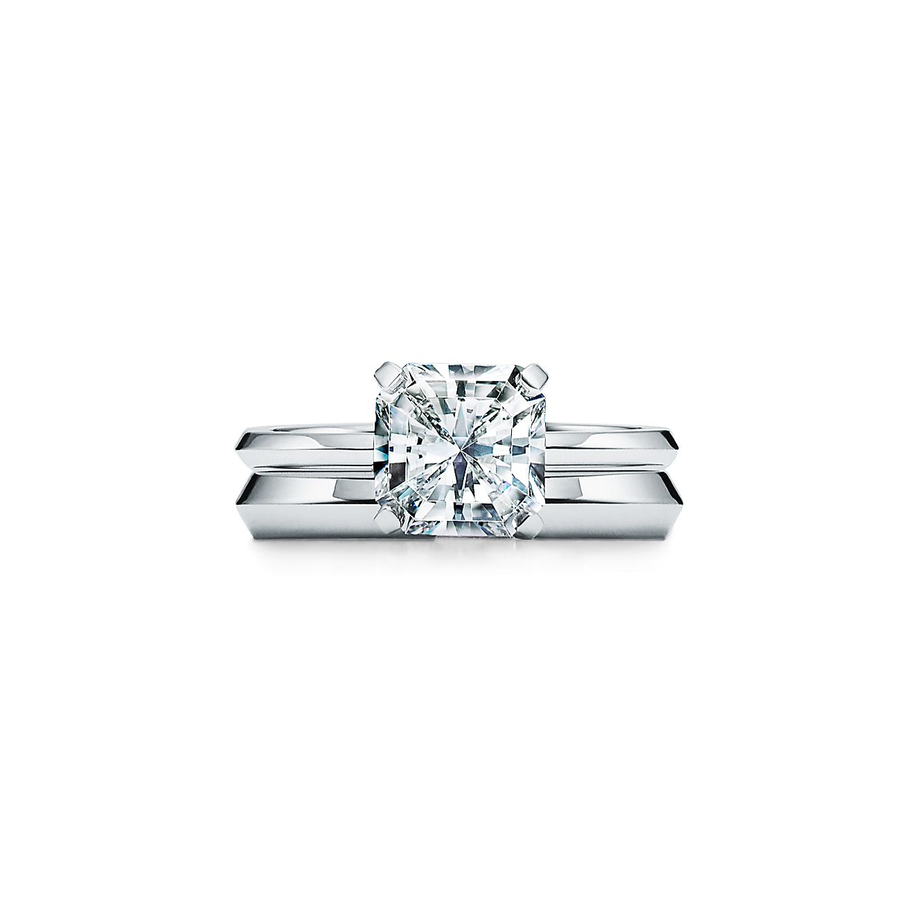 Roman omvang Weekendtas Tiffany True® Engagement Ring with a Tiffany True® Diamond in Platinum