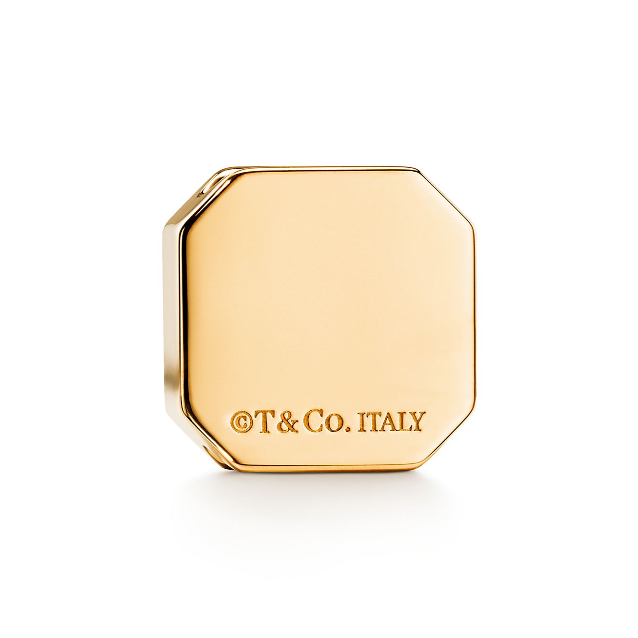 Tiffany True® Scarf Ring in Yellow Gold-plated Metal