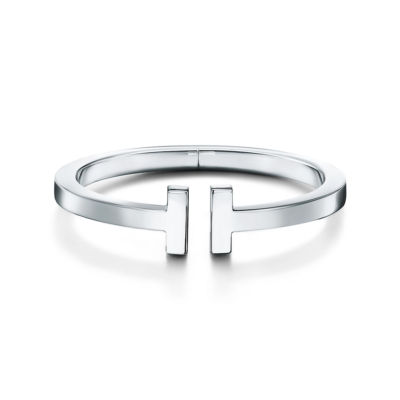 Tiffany T square bracelet in sterling silver, small. | Tiffany & Co.
