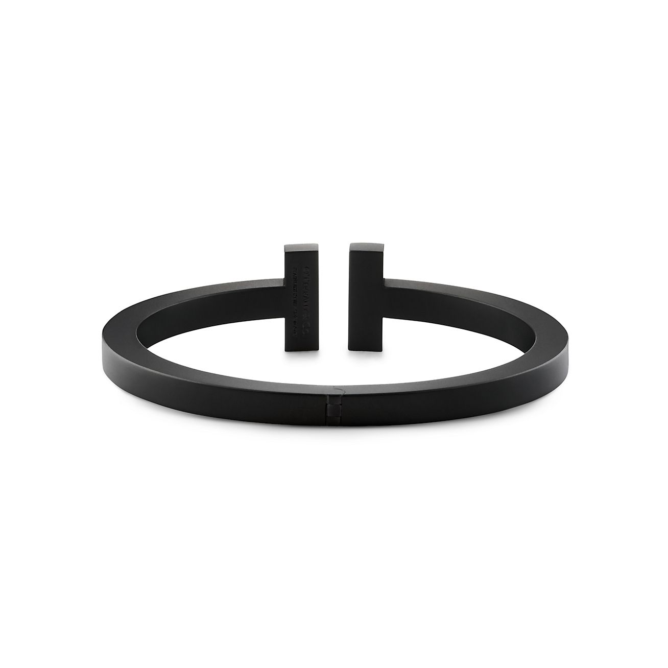 tiffany t square bracelet black