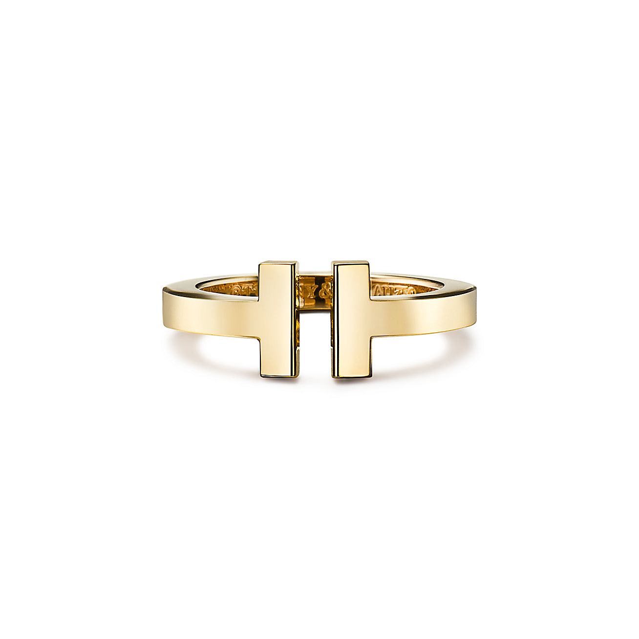 Tiffany TSquare Ring
in Yellow Gold