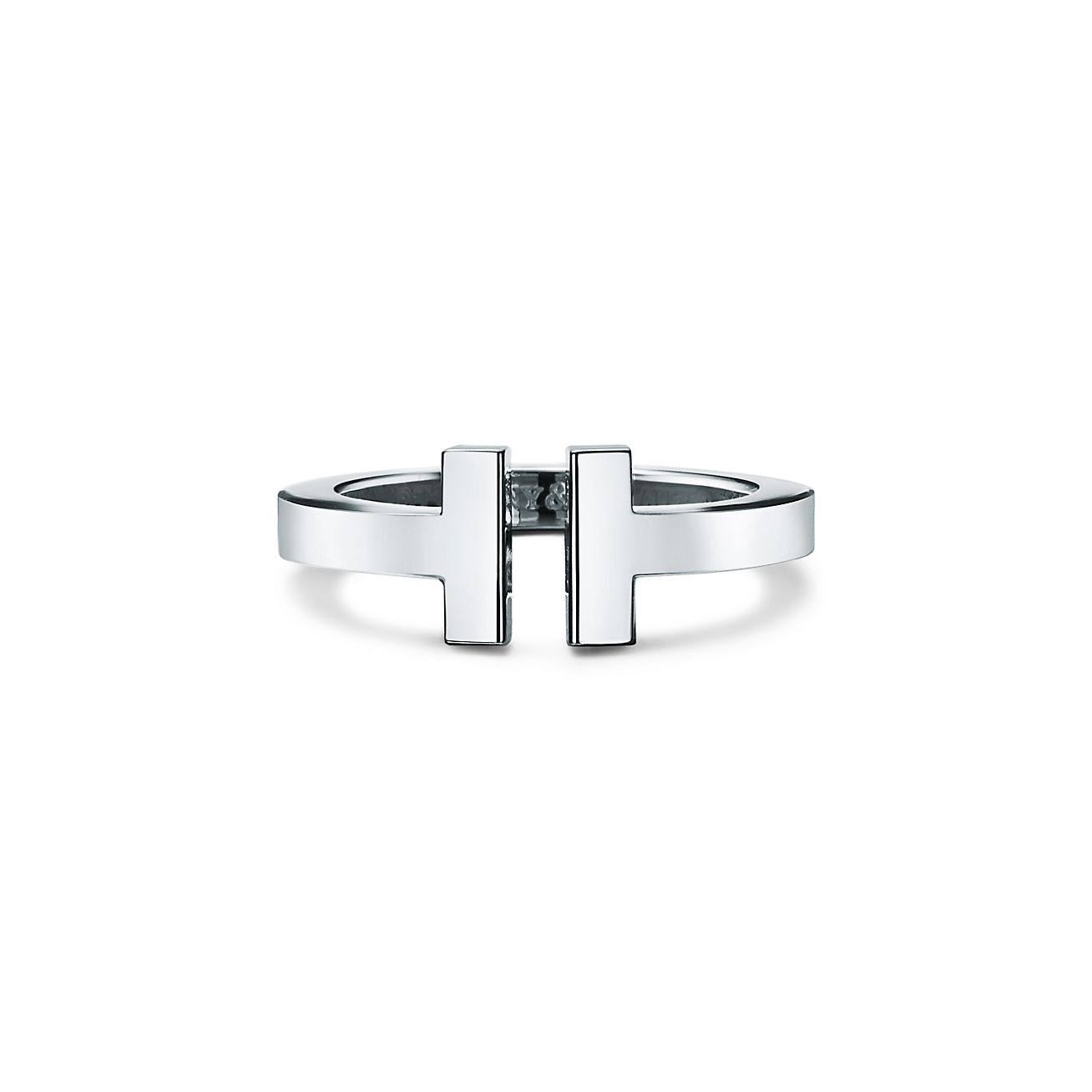 Tiffany T Square Ring in Silver 