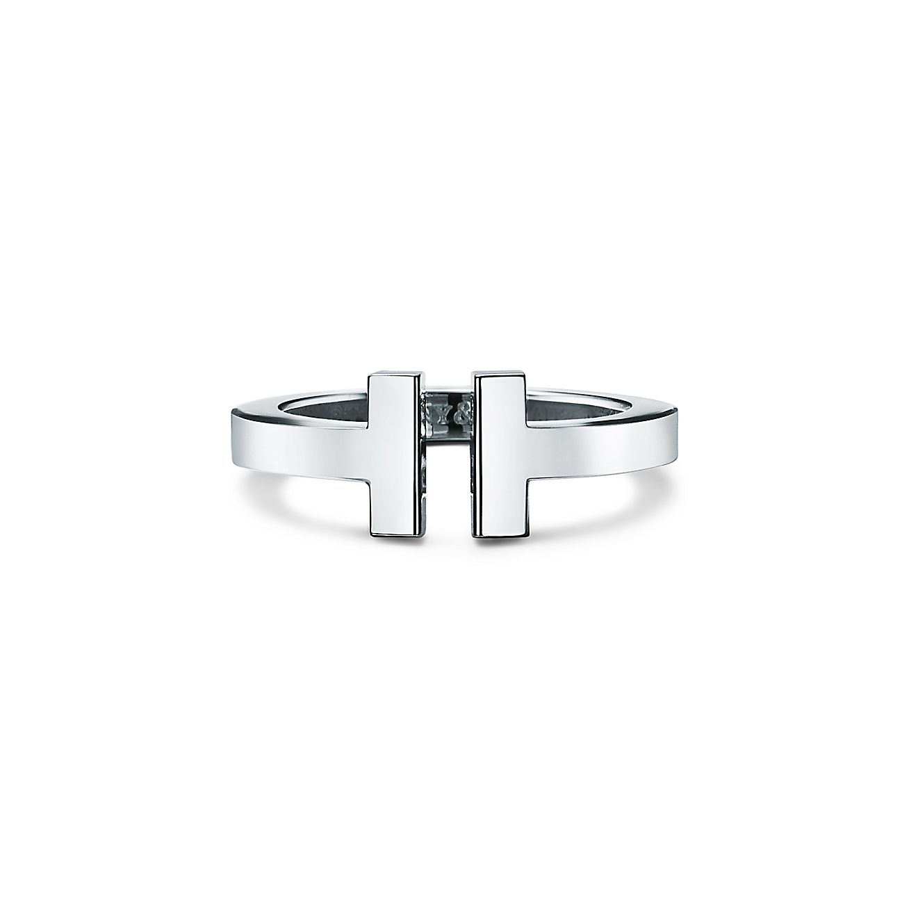Tiffany T Square Ring in Silver