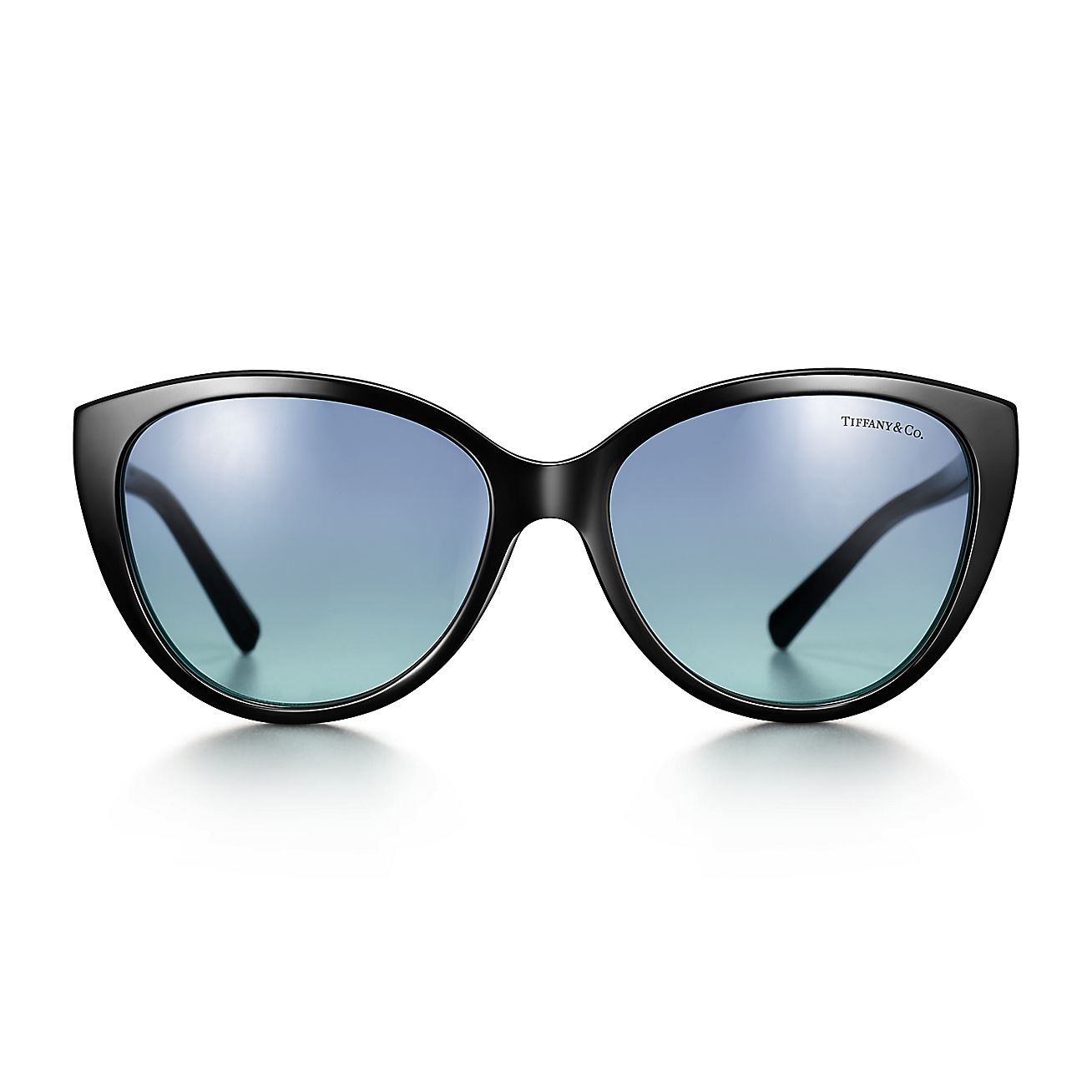 Tiffany & Co. Black and Blue Cat-Eye Sunglasses Tiffany & Co. Cat Eye Sunglasses – Fashionably Yours main image 4