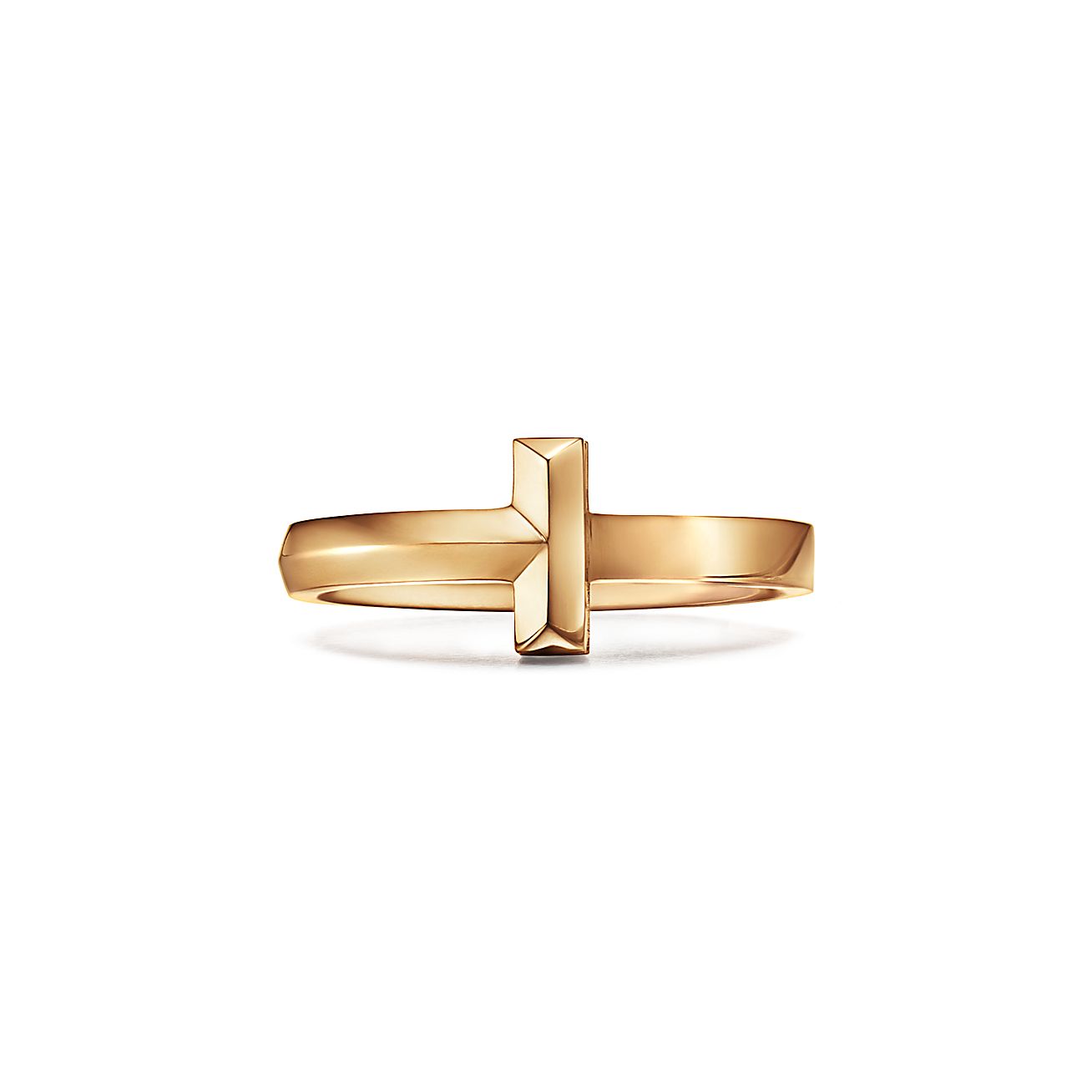 Tiffany T T1 Ring in Yellow Gold