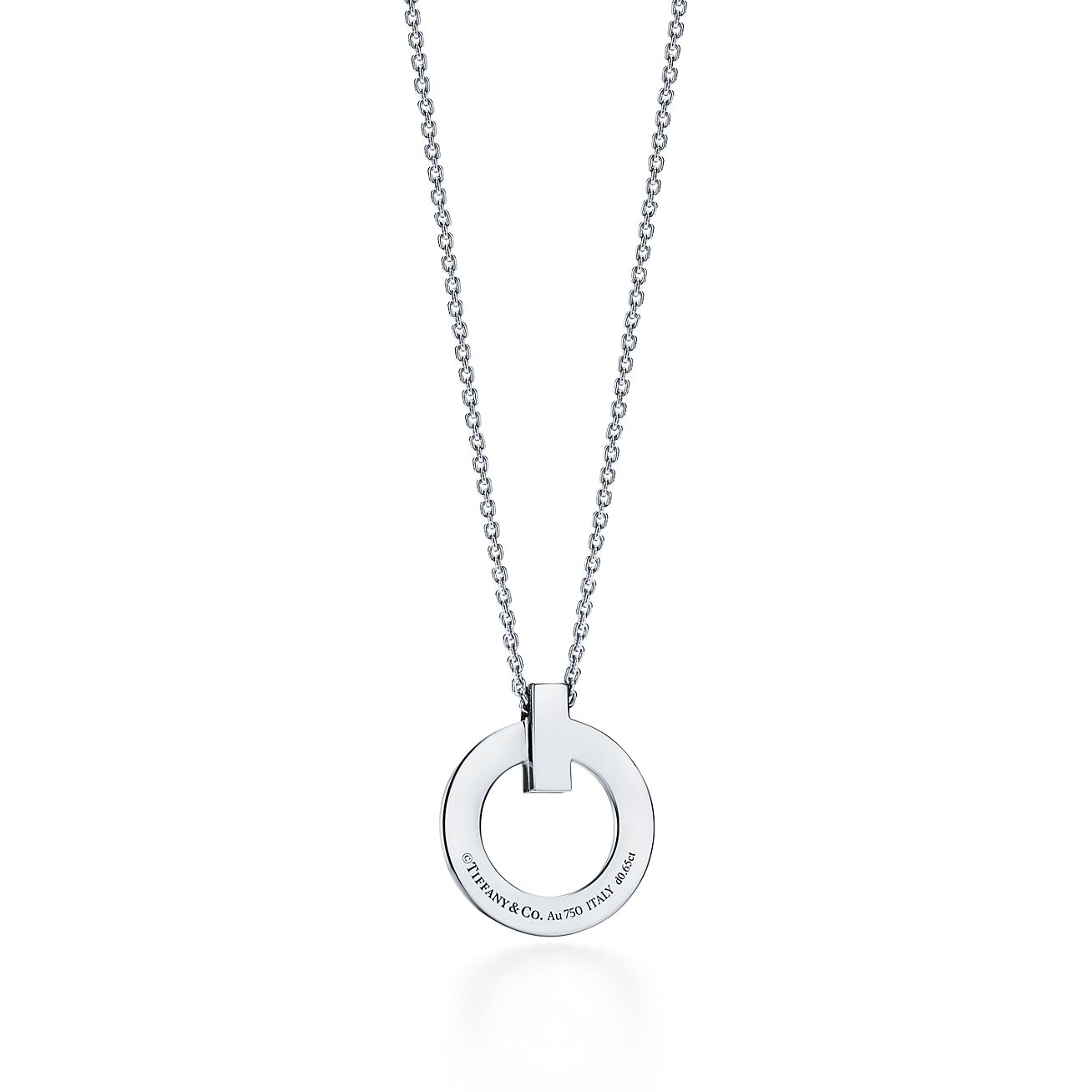 tiffany large circle pendant