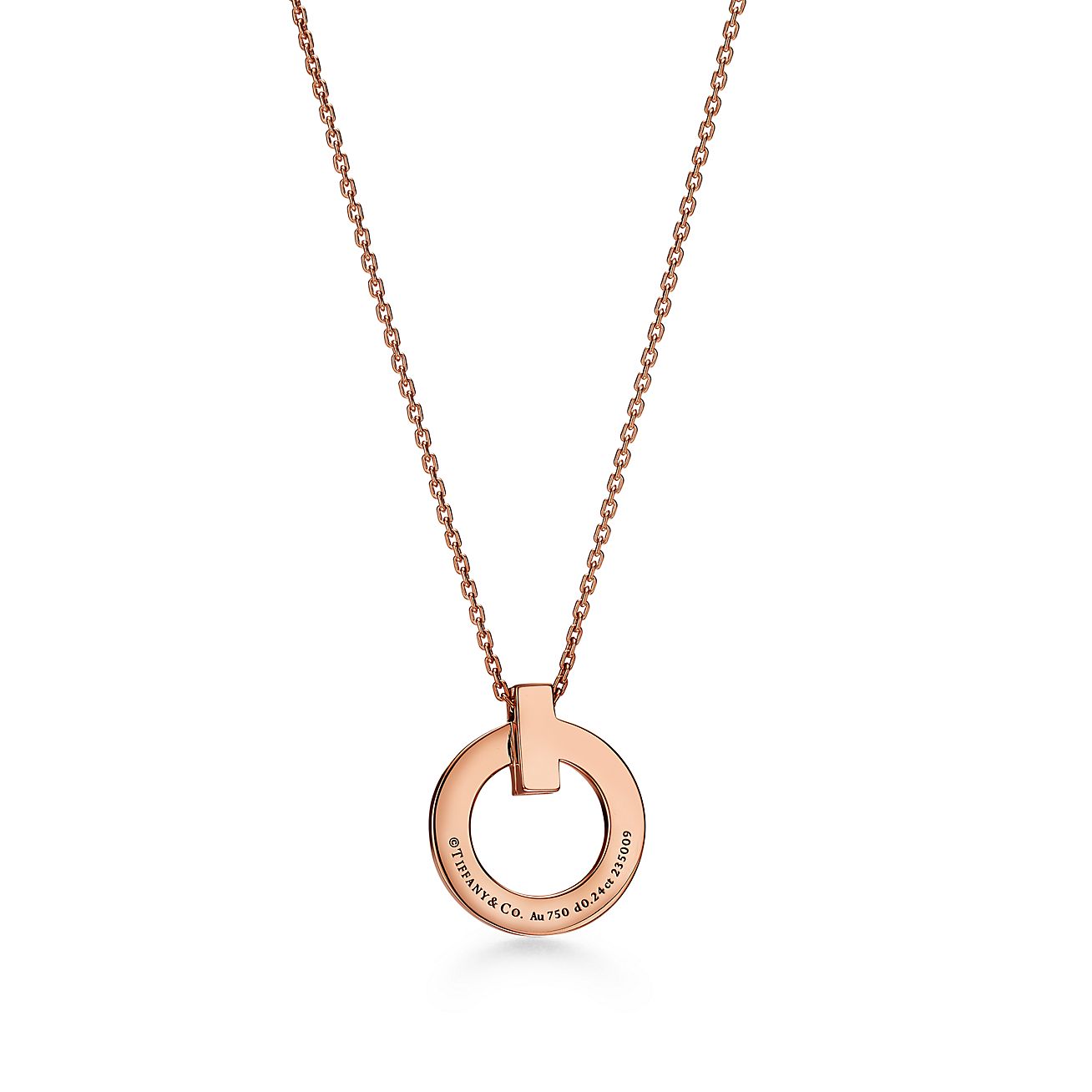 Tiffany T T1 Narrow Circle Pendant