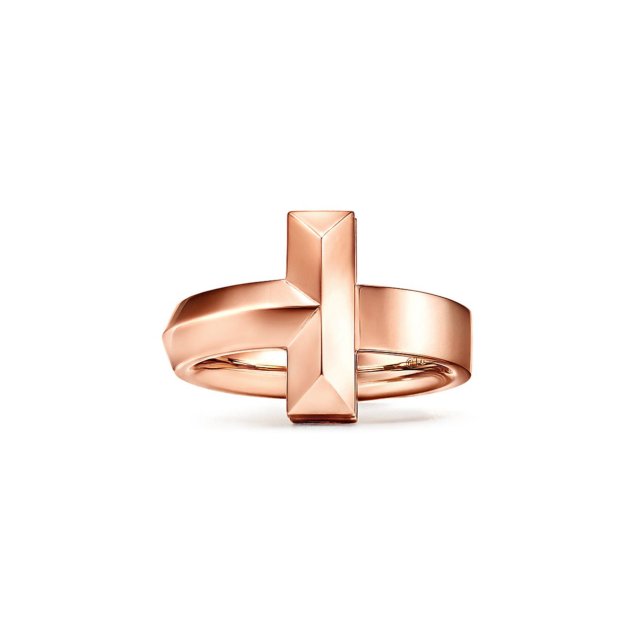 Tiffany T T1 Ring In Rose Gold 4 5 Mm Tiffany Co