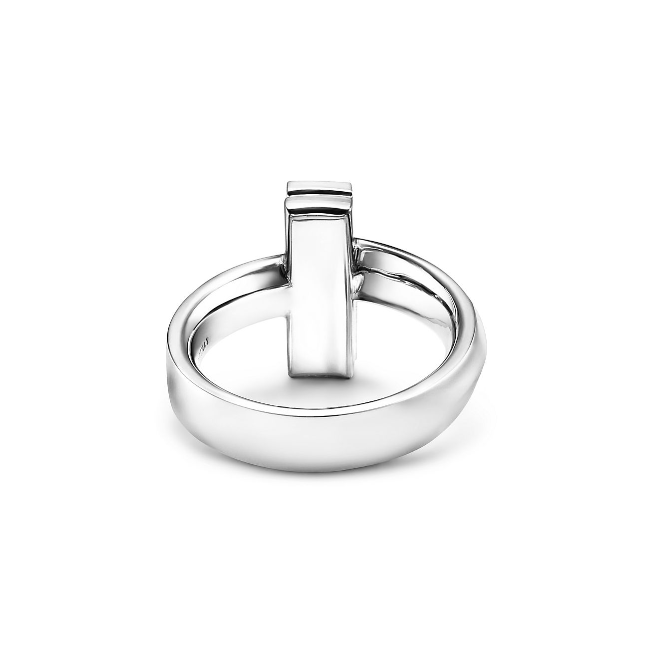 Tiffany T T1 Ring in White Gold, 4.5 mm Wide | Tiffany & Co.