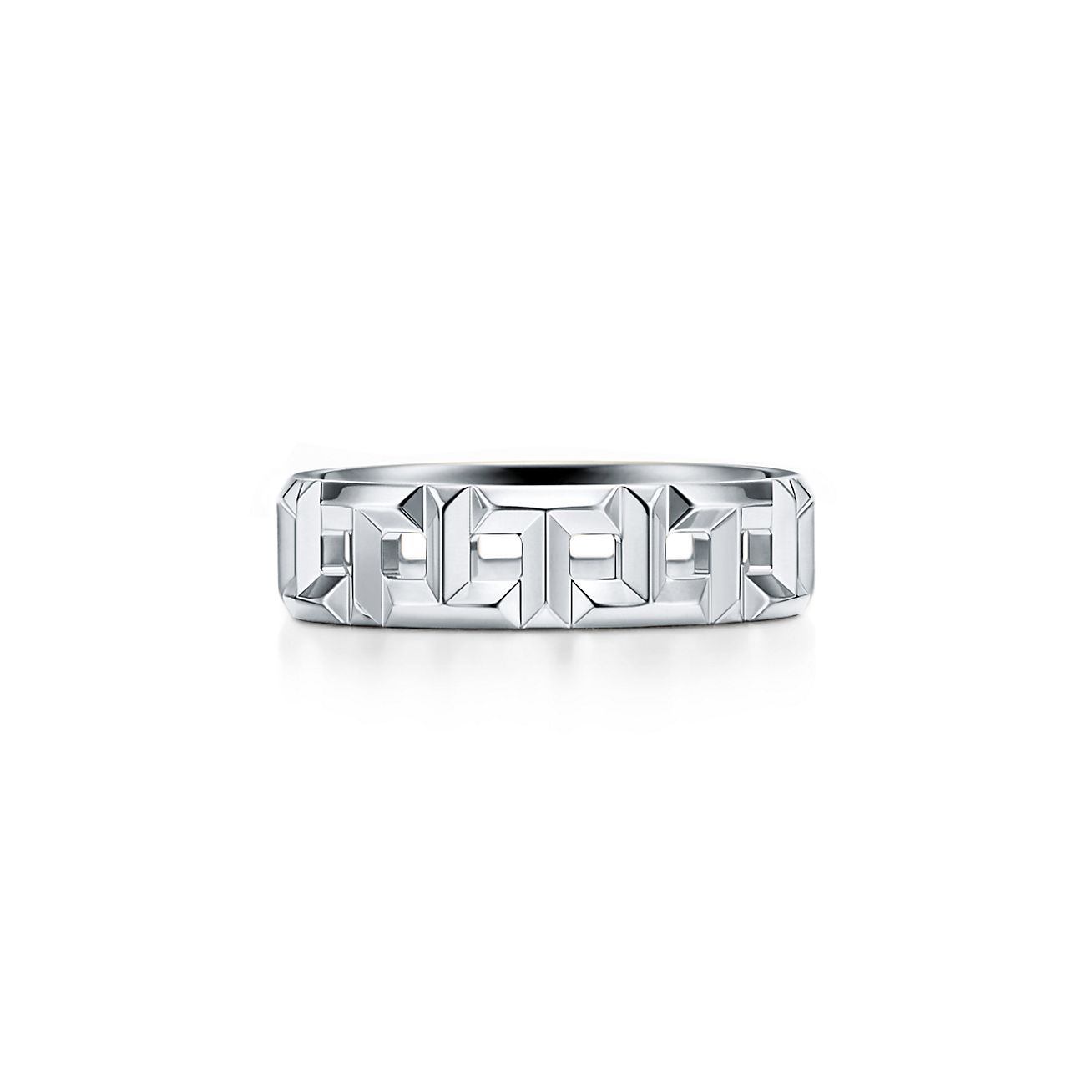 tiffany t two ring white gold