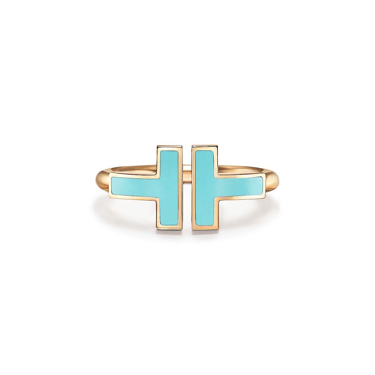 Tiffany T Turquoise Wire Ring