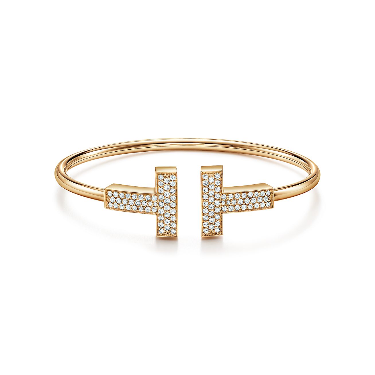 tiffany t wire diamond bracelet