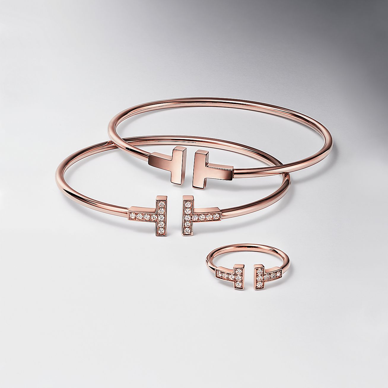 Tiffany & Co. Diamond Doughnut Bezel Set Line Bracelet