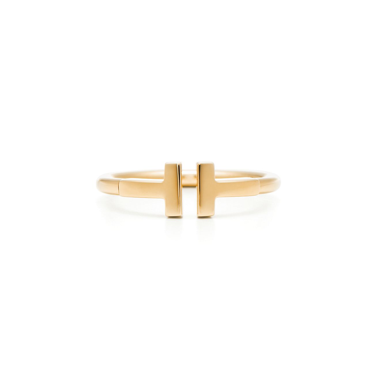 Tiffany T Wire Ring In 18K Gold. | Tiffany & Co.