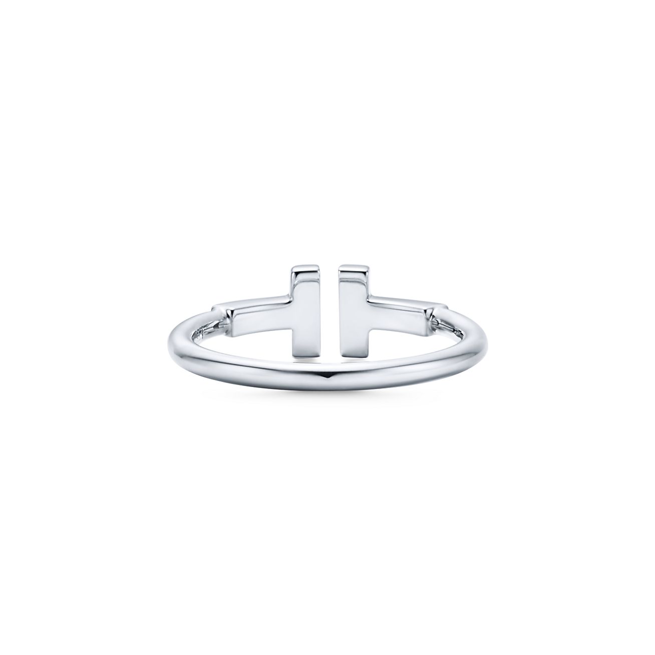 Tiffany t clearance ring white gold