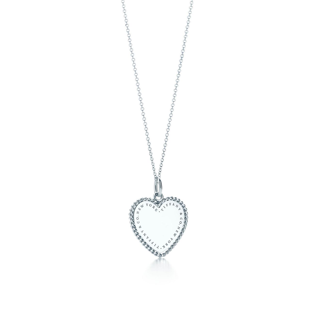 Tiffany Twist Heart Charm