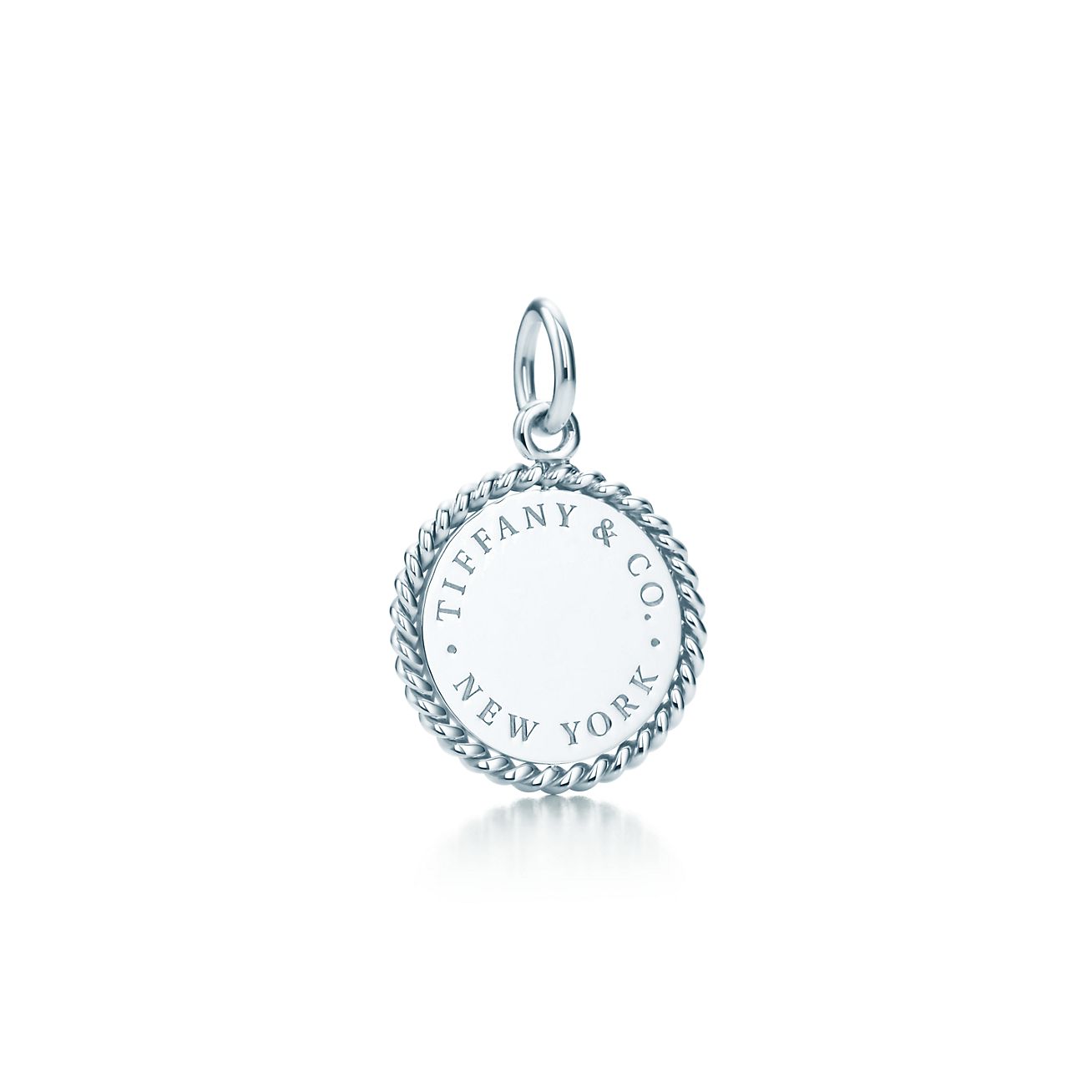 tiffany twist round charm