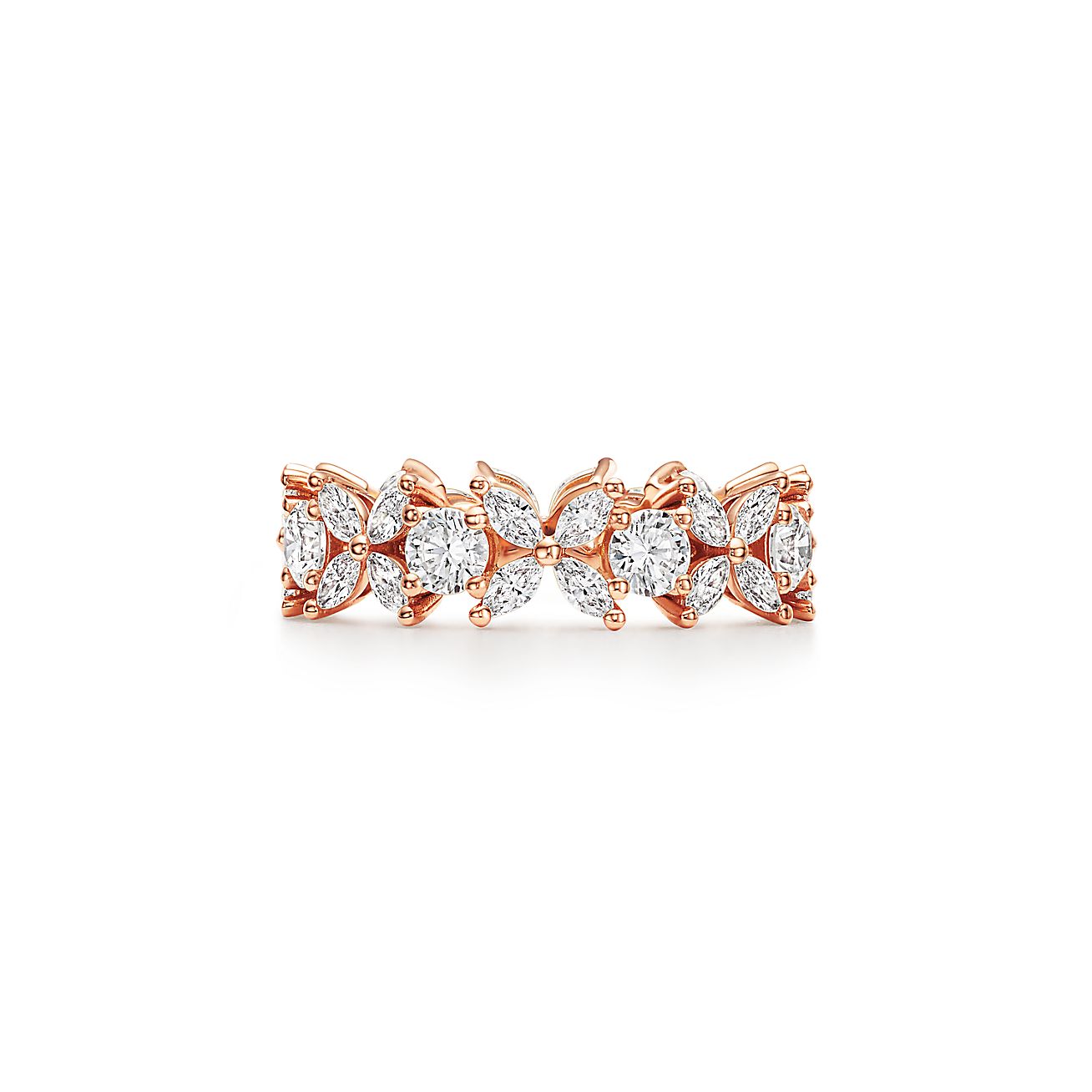 Tiffany Victoria™ Tennis Bracelet in Rose Gold with Diamonds