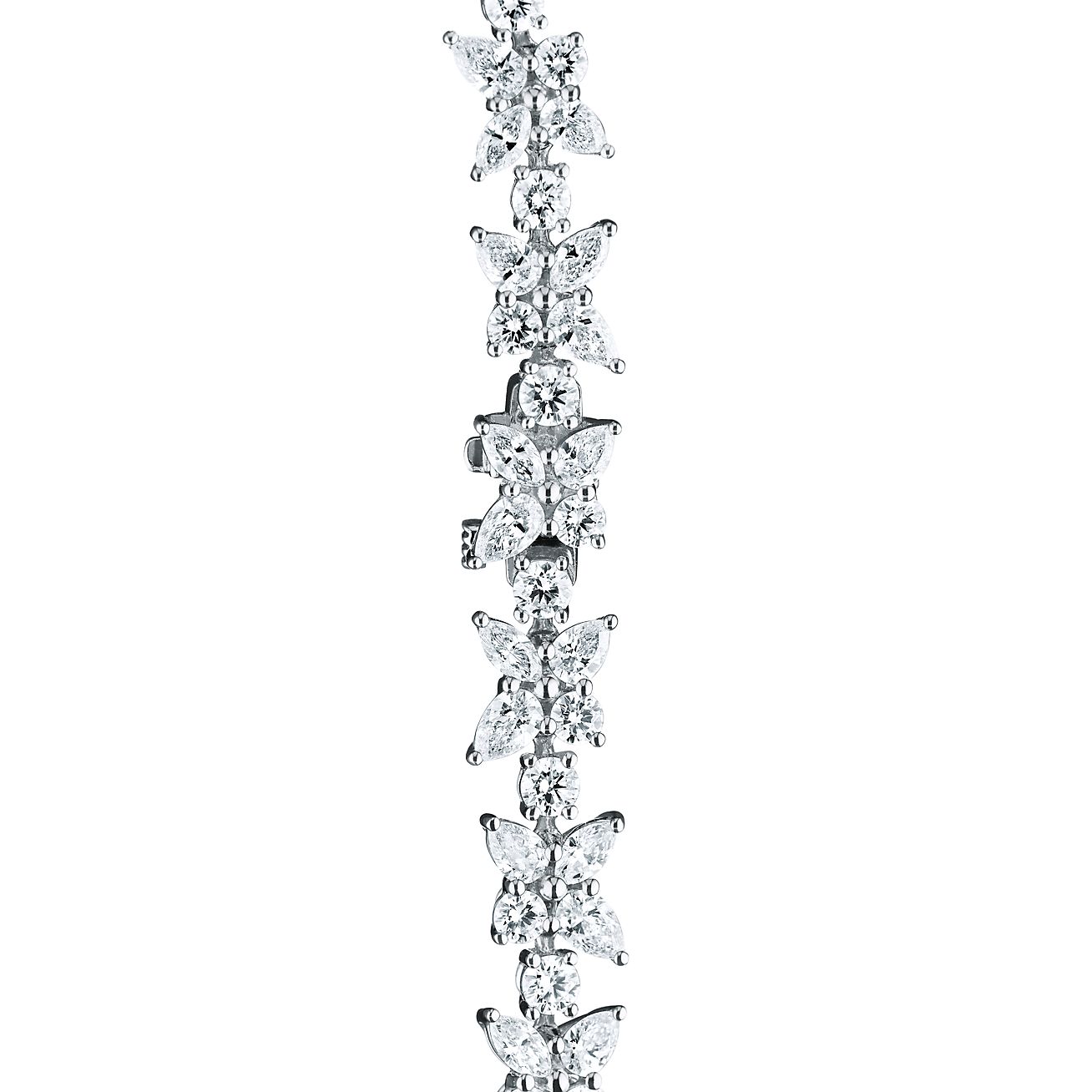 Tiffany & Co Victoria Platinum Tennis Bracelet