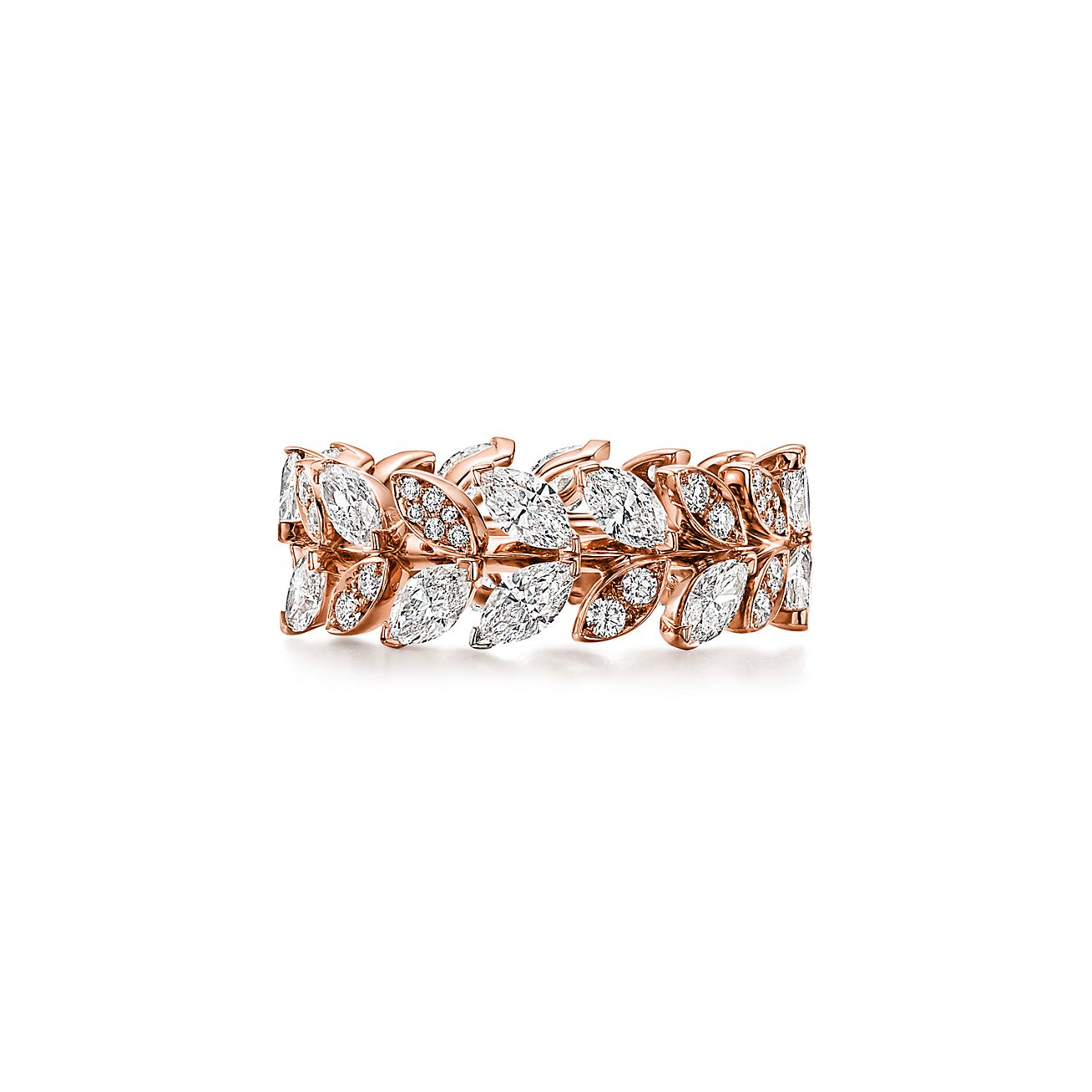 Leaf and Vine Diamond Ring – Park City Jewelers