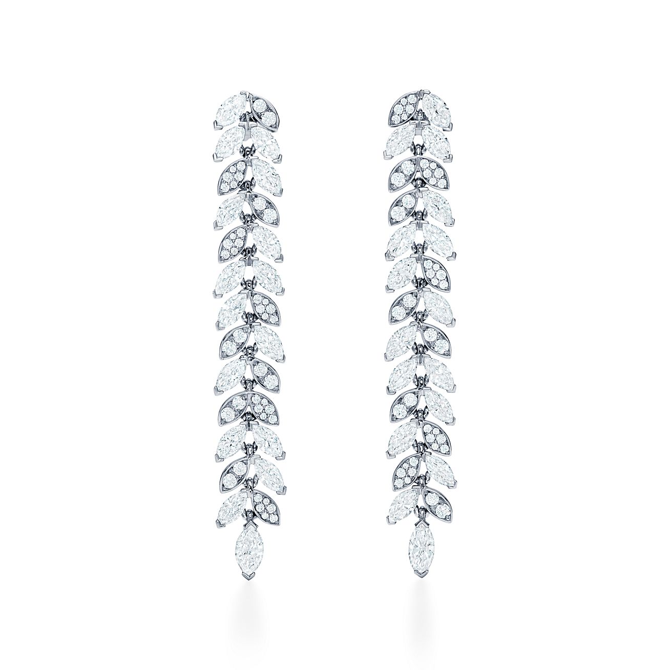 tiffany diamond earrings