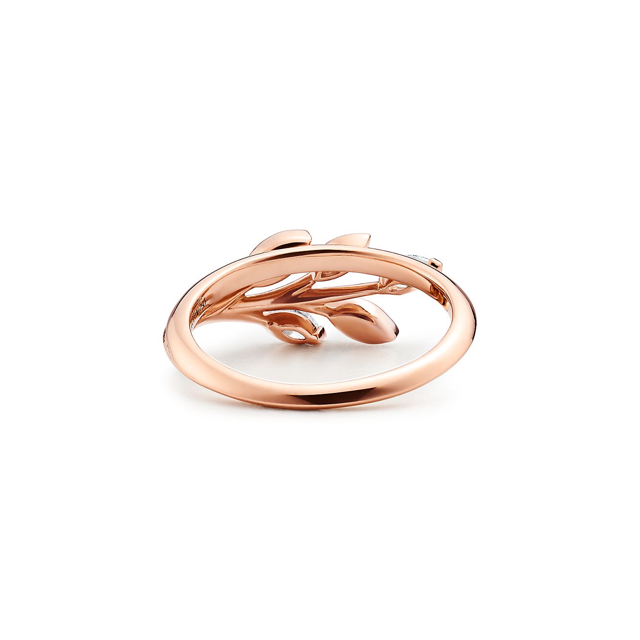 Tiffany Victoria® Diamond Vine Ring in 18k Rose Gold