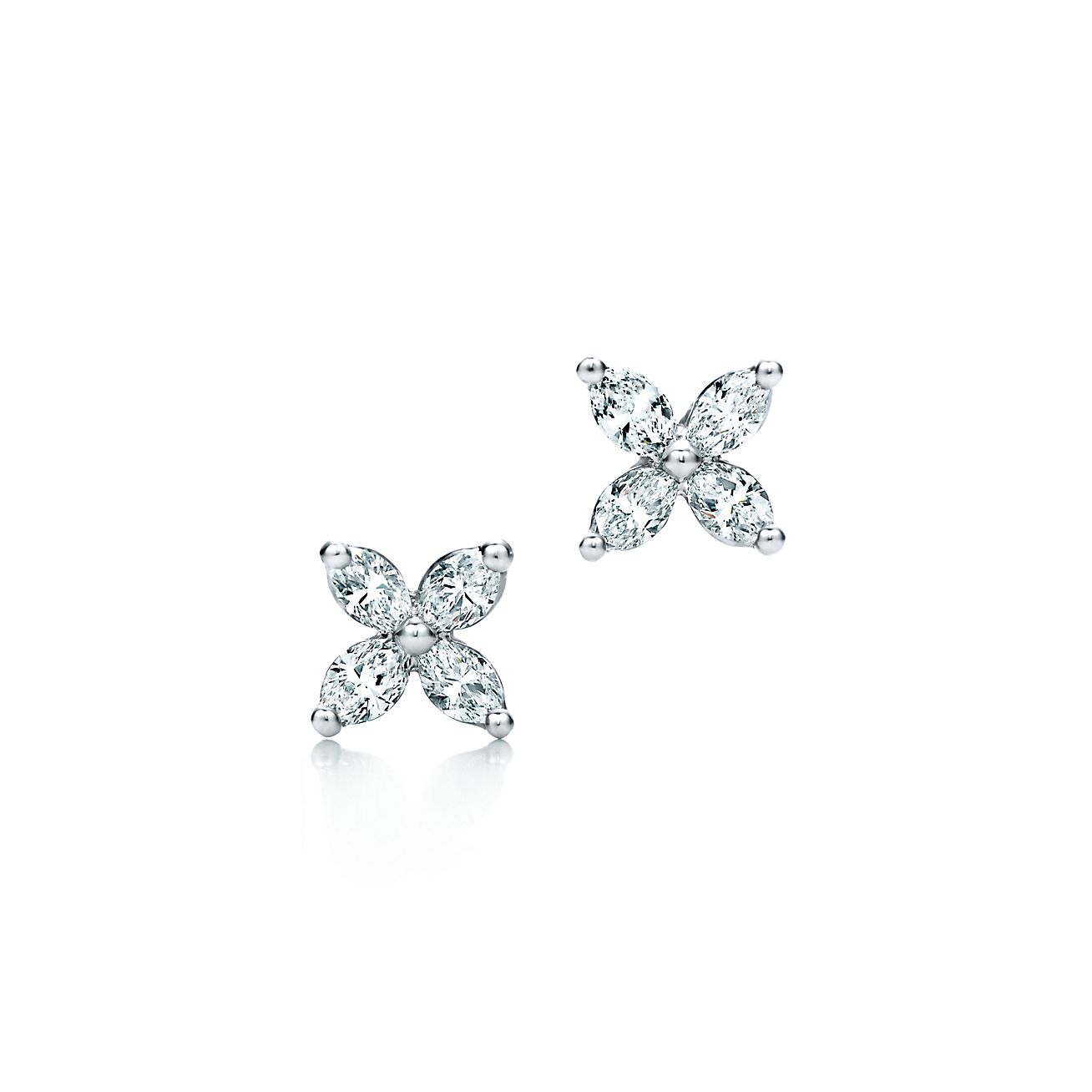 Tiffany and Co. Solitaire 2.04 ct Diamond Platinum Stud Earrings at 1stDibs  | tiffany solitaire diamond earrings, tiffany solitaire earrings, tiffany  solitaire diamond stud earrings