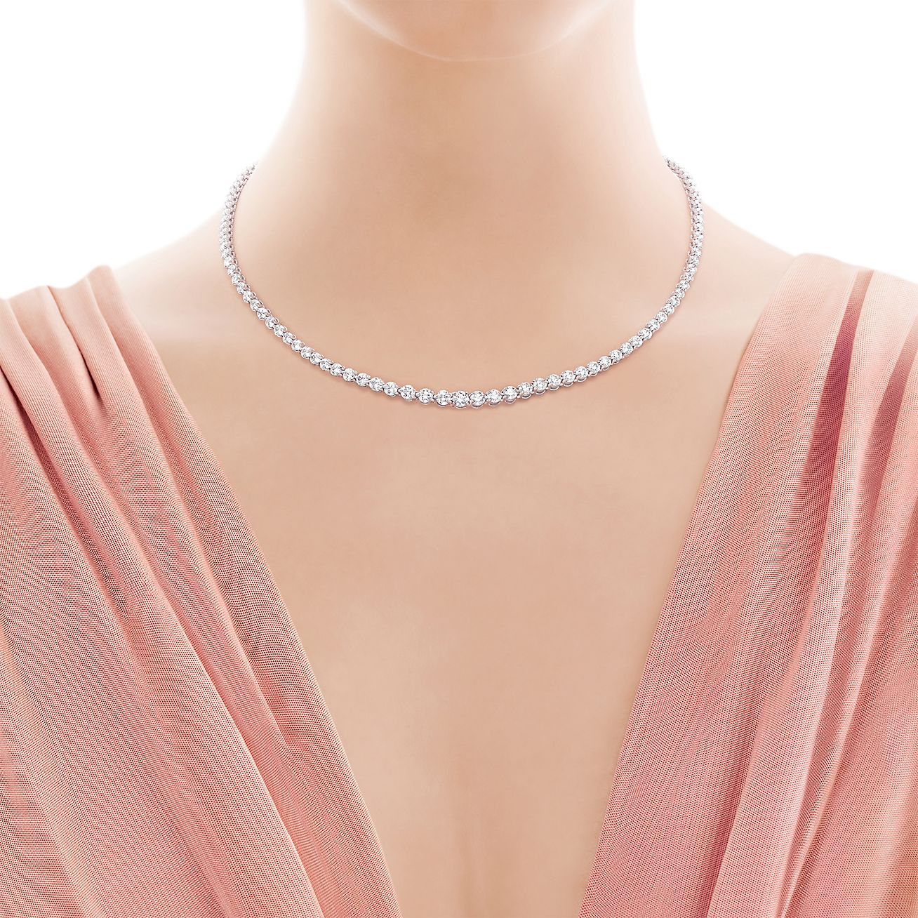 tiffany and co tennis necklace