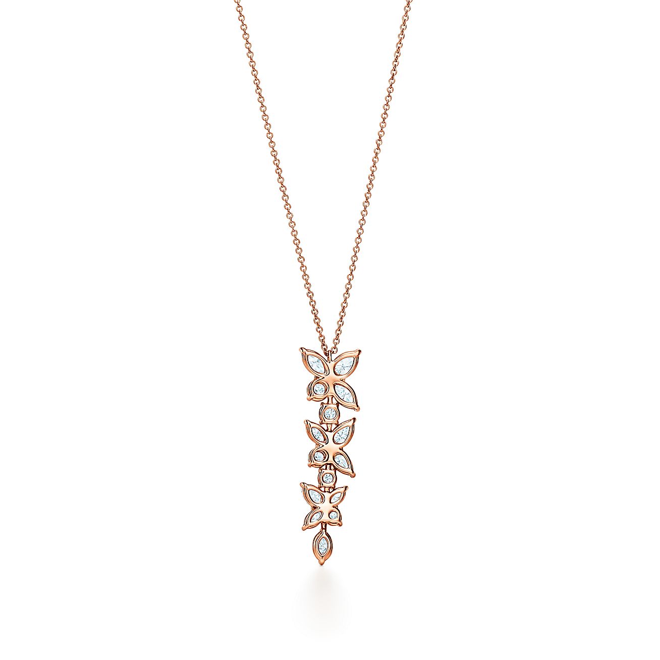 Tiffany Victoria® mixed cluster diamond 