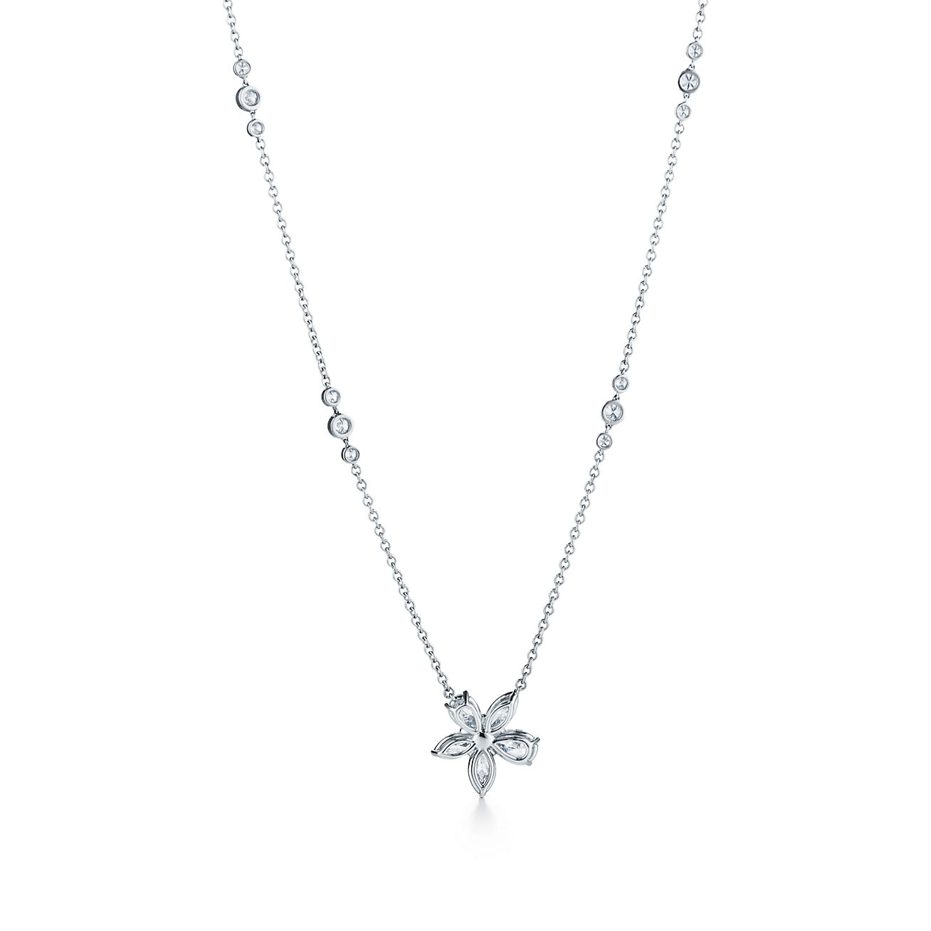 Tiffany Victoria® mixed cluster pendant 