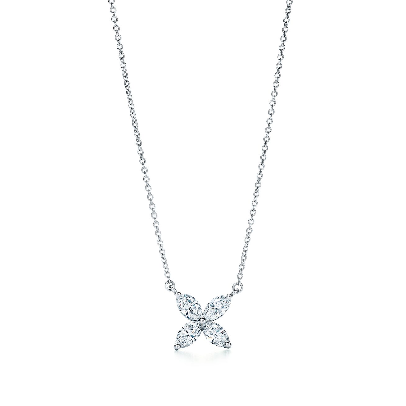 Tiffany Victoria™ pendant in platinum 