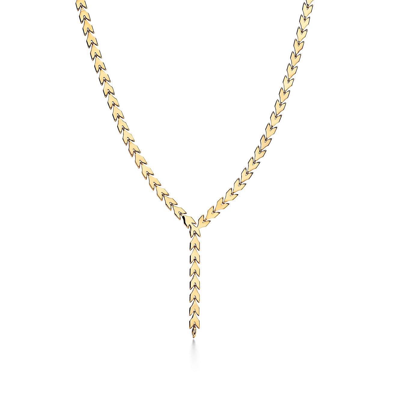 Tiffany Victoria® Vine Drop Necklace in 