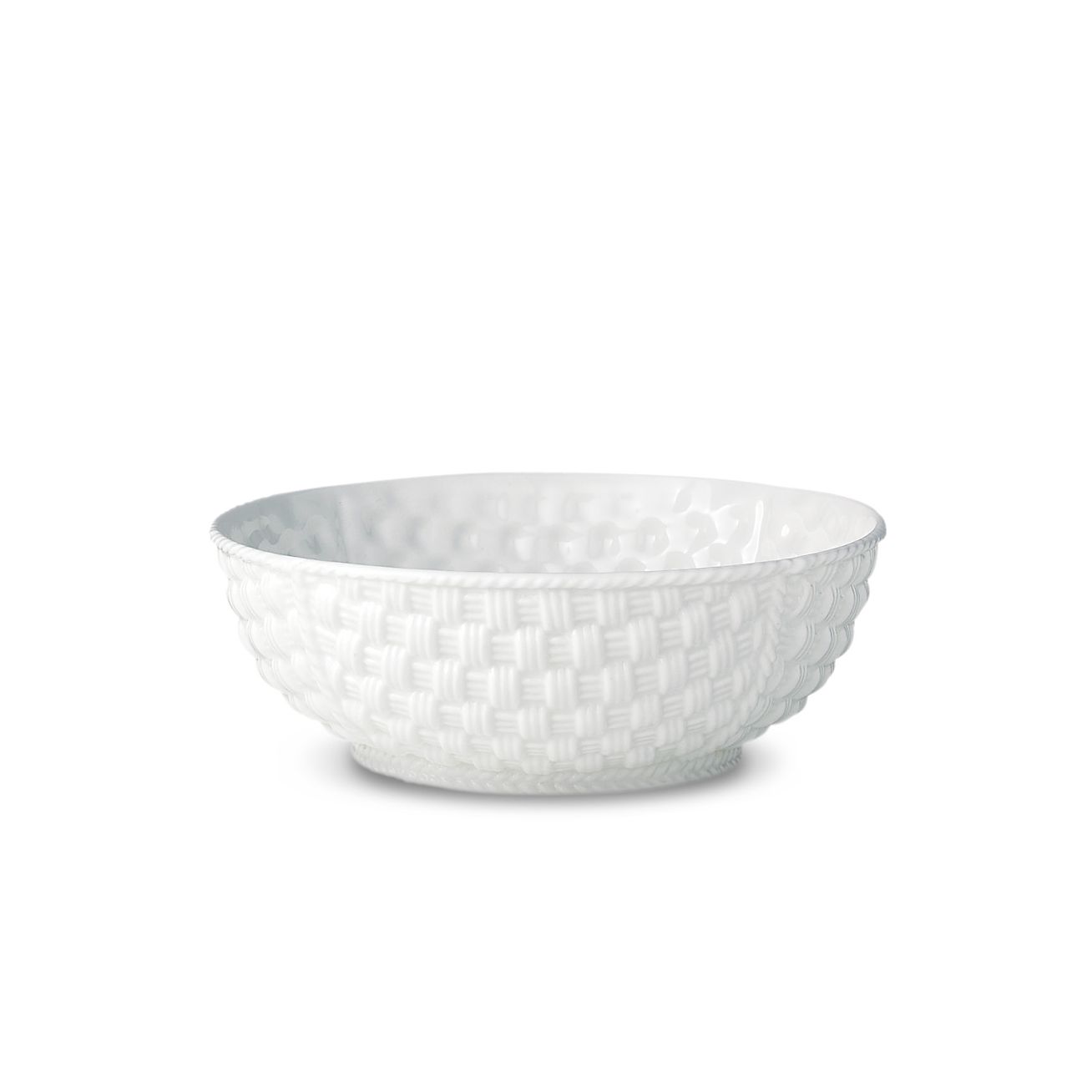 Tiffany Weave bowl in fine English bone 