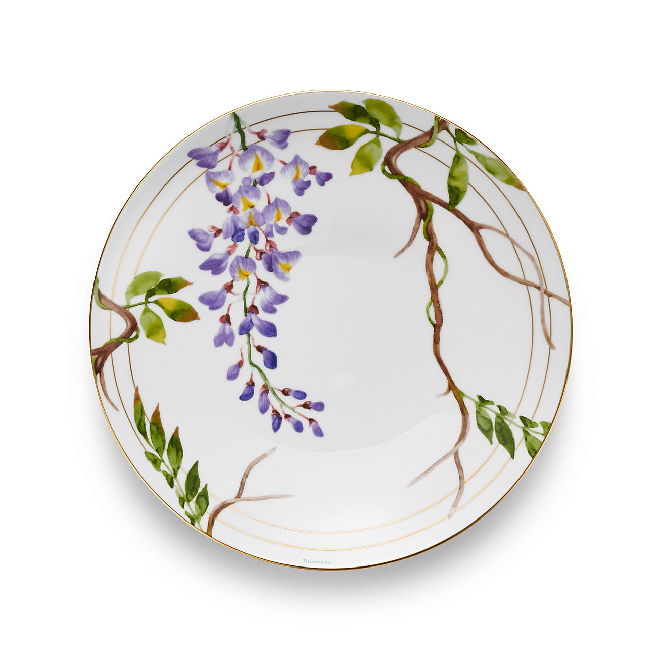 Tiffany Wisteria Dinner Plate in Porcelain | Tiffany & Co.