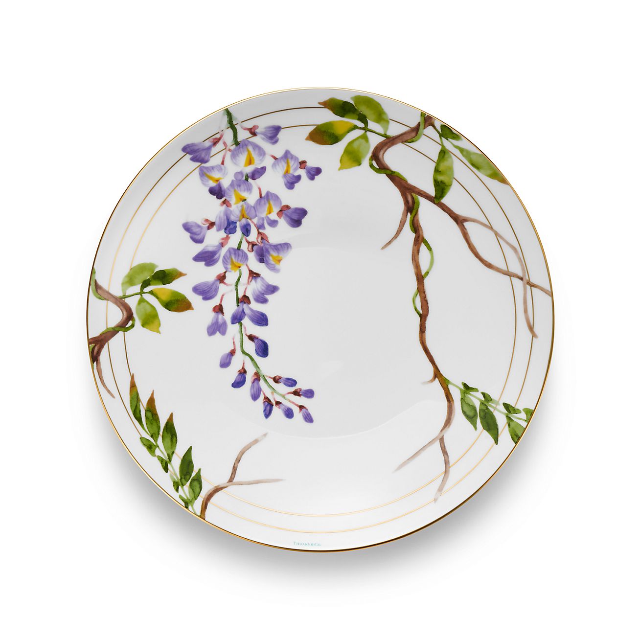 Tiffany Wisteria Dinner Plate in Porcelain | Tiffany & Co