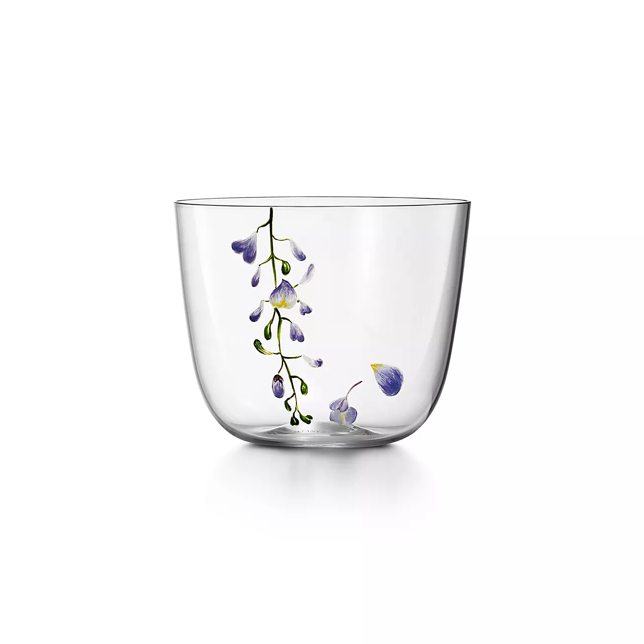 Tiffany Wisteria Water Glass in Glass