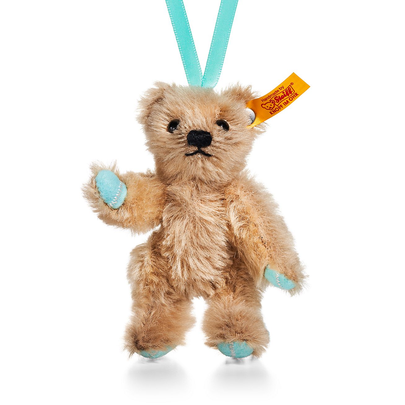 Tiffany X Steiff Return To Tiffany Love Teddy Bear Ornament In Mohair Tiffany Co