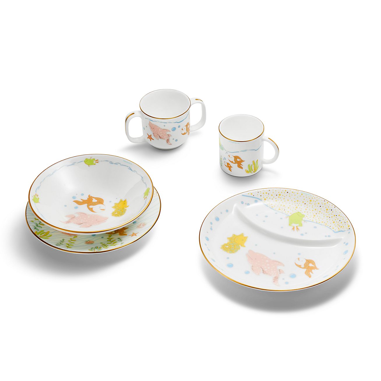 Tiffany baby plate set clearance