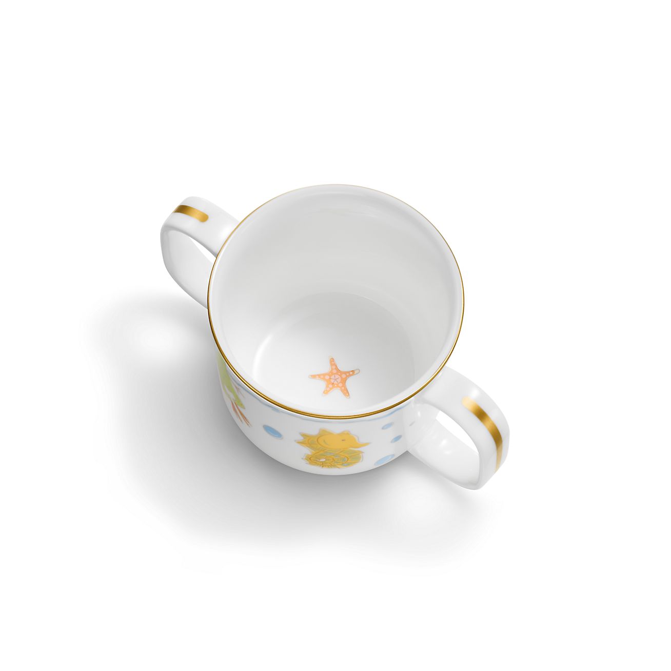 Tiny Tiffany Sea Animals Double-handled Baby Cup