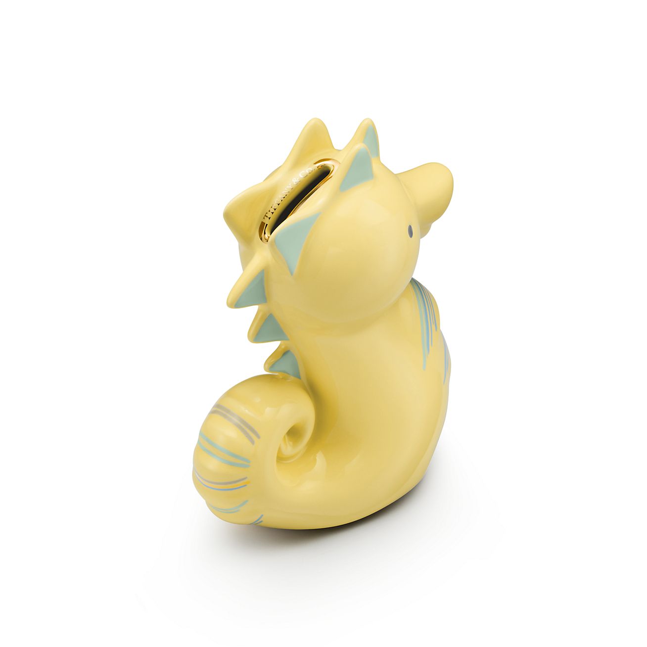 Tiny Tiffany Seahorse Bank
