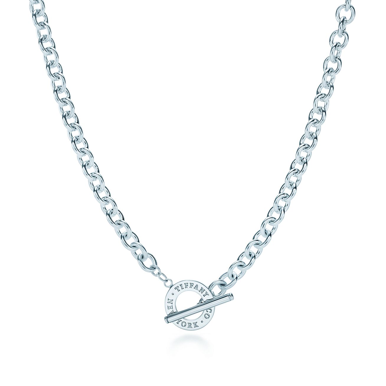 Two-strand rhinestone-pendant necklace - Silver-coloured - Ladies | H&M IN