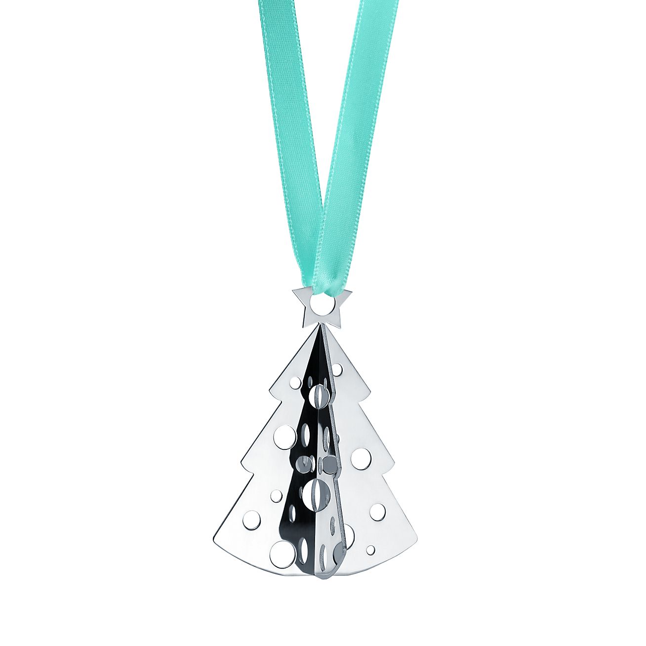 Tree Ornament In Sterling Silver Tiffany Co