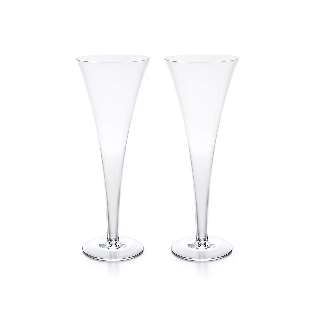 Trumpet Champagne Flutes