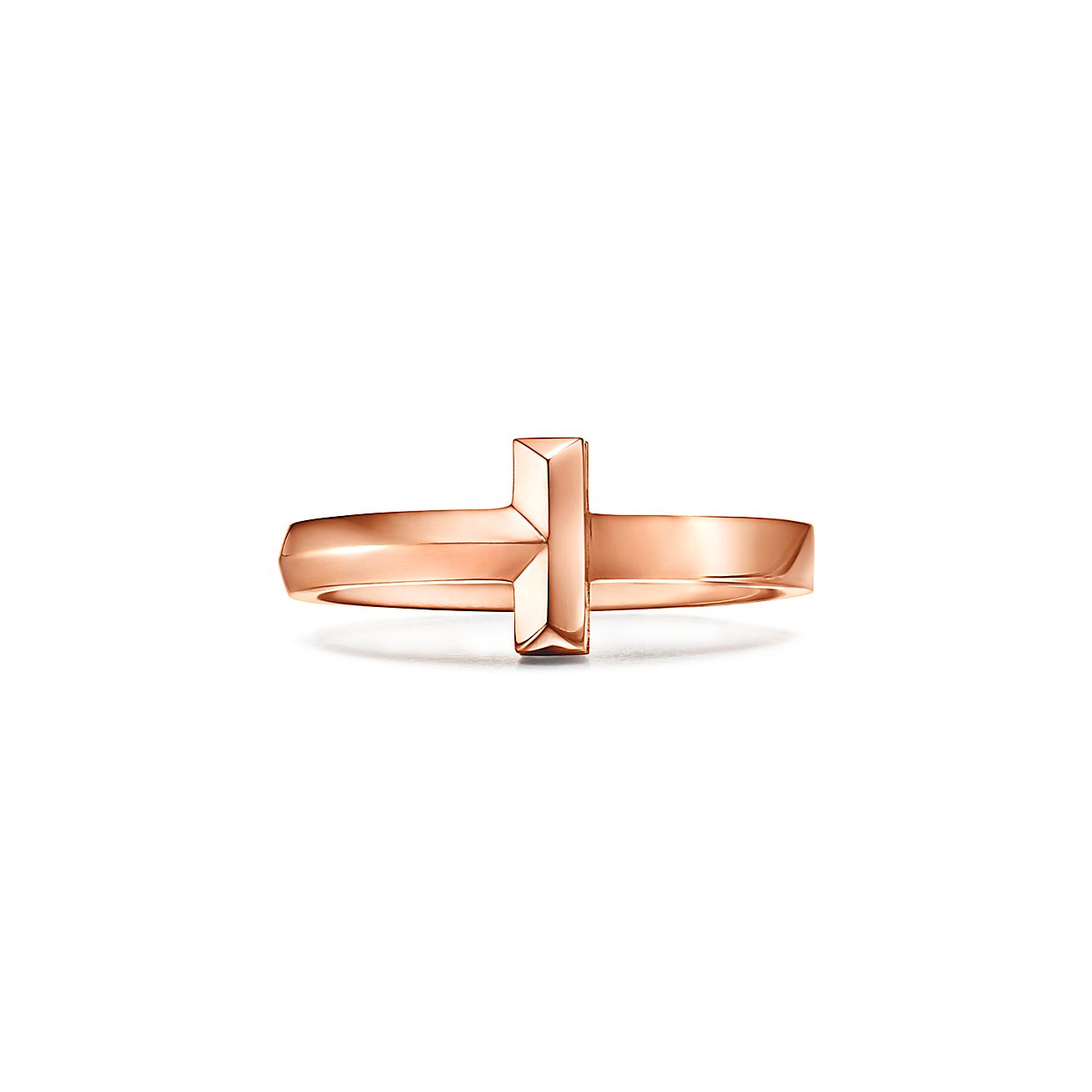 ティファニー T T ワン リング ローズゴールド | Tiffany & Co